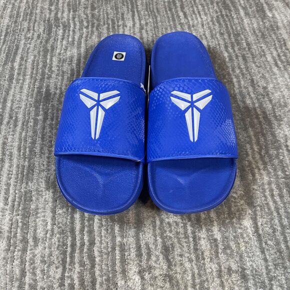 Nike Kobe Offcourt Slide Shoes Mens Size 12 Hyper Royal White Sandals IF2870 main image 8